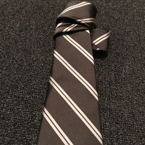 J. Crew Men - English Silk Tie (Grey/Brown)